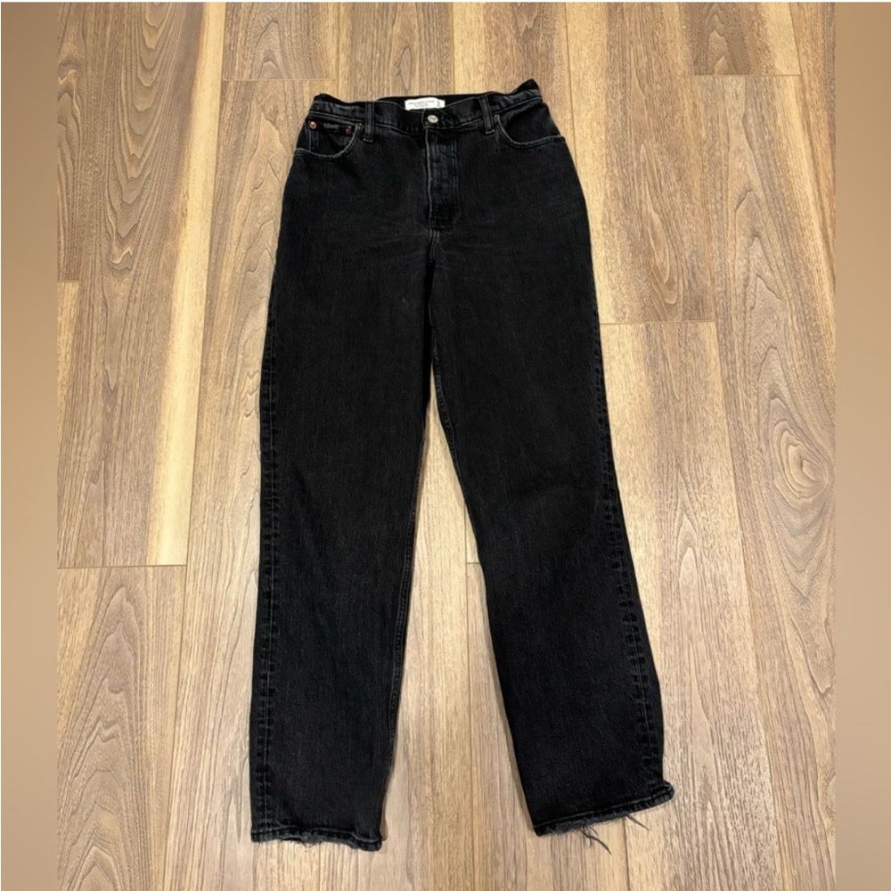 Abercrombie & Fitch The 90’s Straight Ultra High Rise Jeans Curve Love